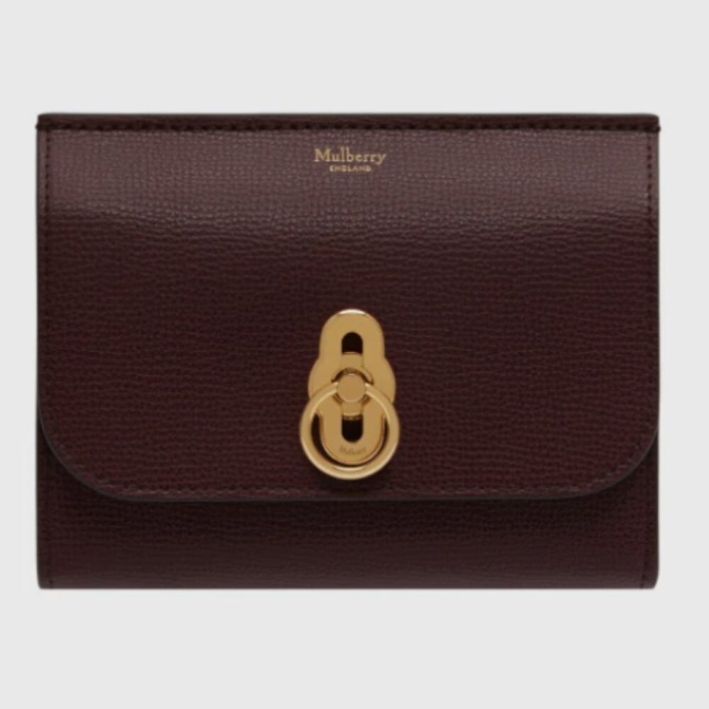 Mulberry Amberley Medium Wallet in Oxblood
